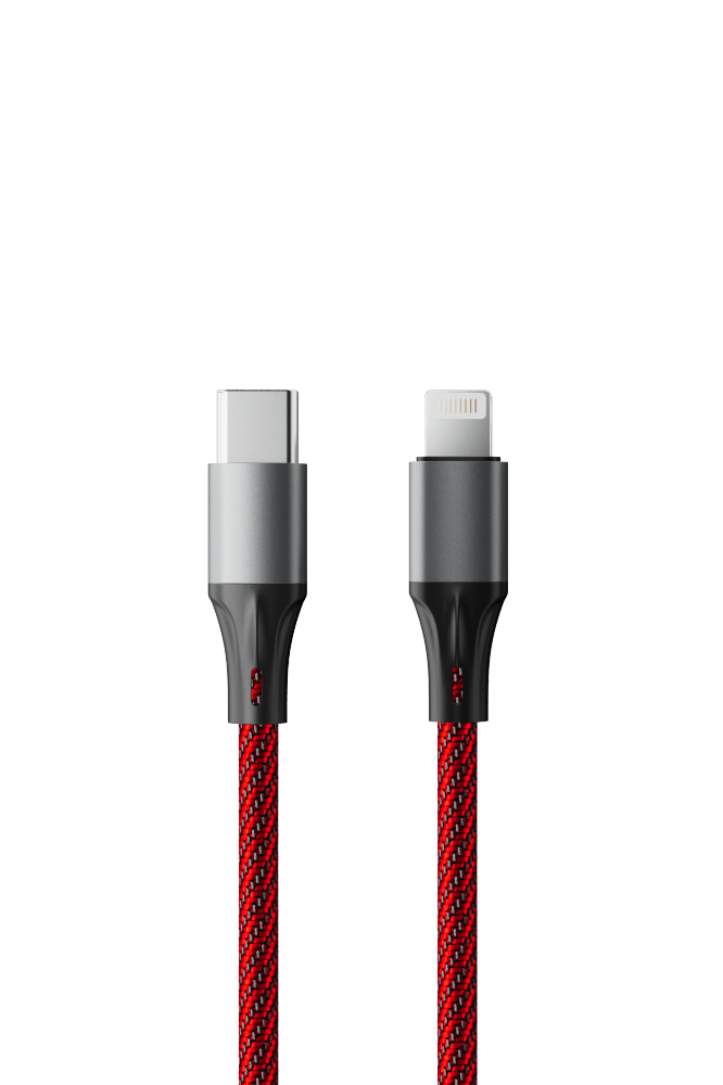 Кабель Accesstyle CL30-F100M Red-Black